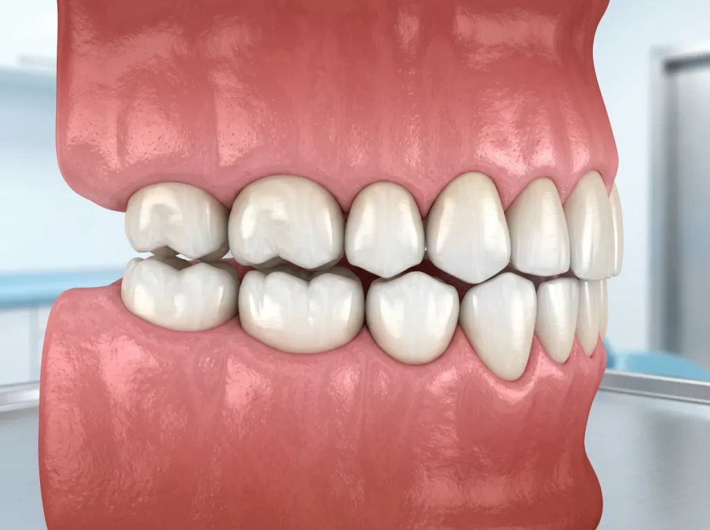 Denti in zirconia pesanti dopo l’applicazione