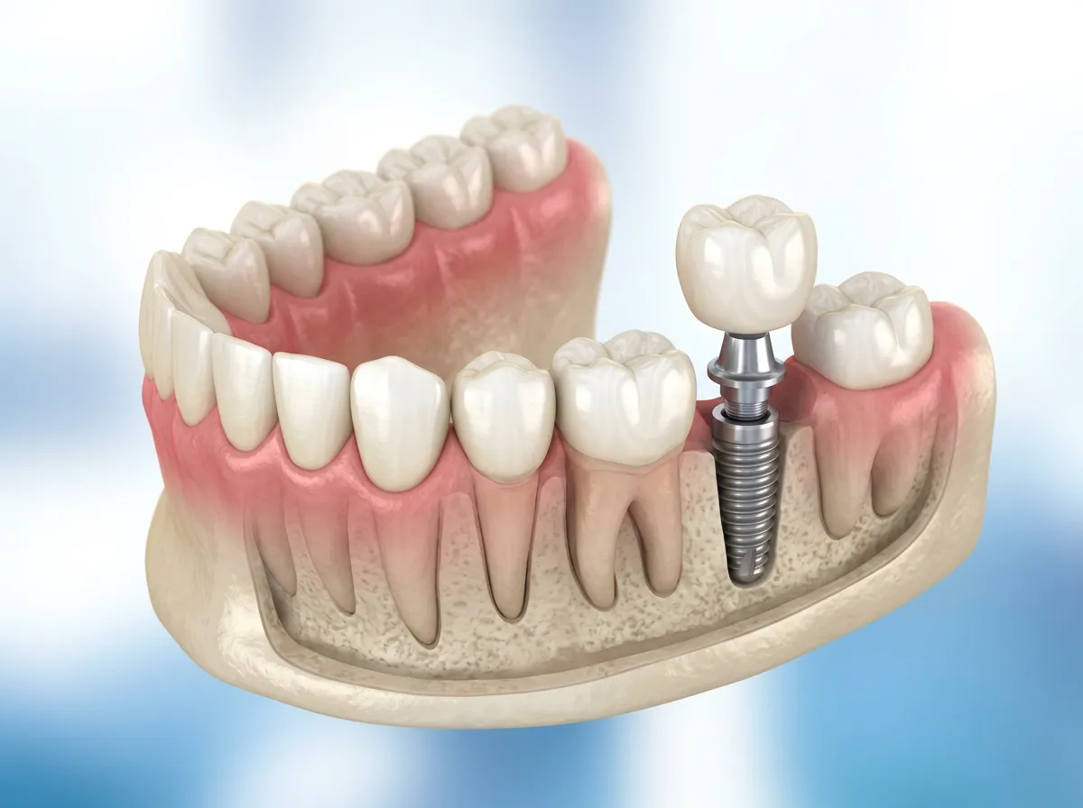 Valutazione dei denti naturali prima degli impianti