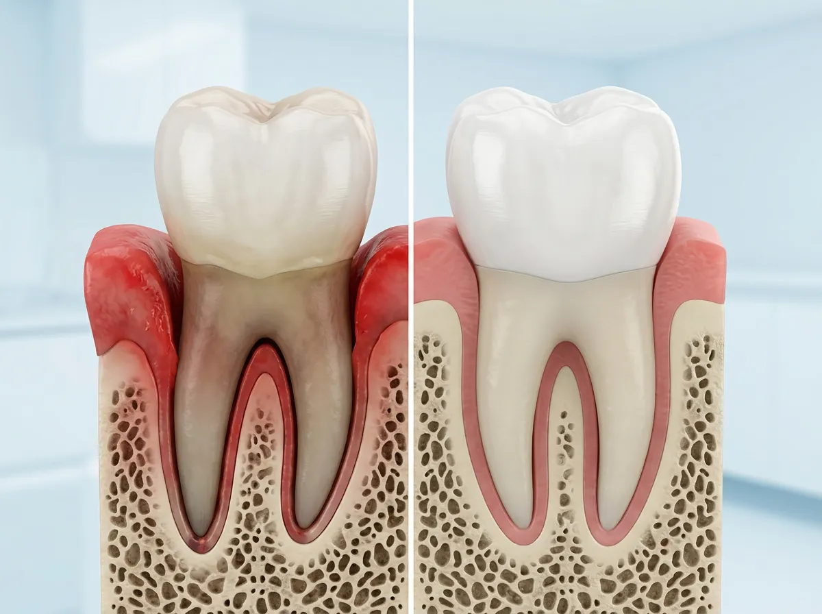 Corone dentali e parodontite: possono salvare i denti?