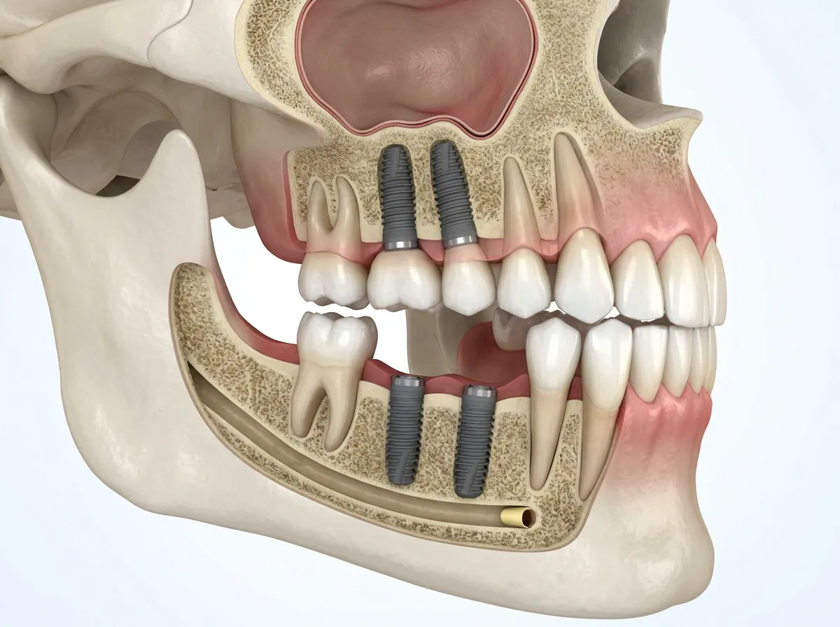 Valutazione dell’osso per impianti nei denti posteriori mancanti