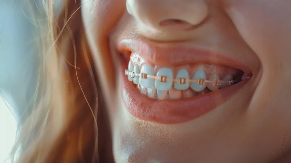Appareil dentaire métallique Leone pour aligner les dents en Albanie